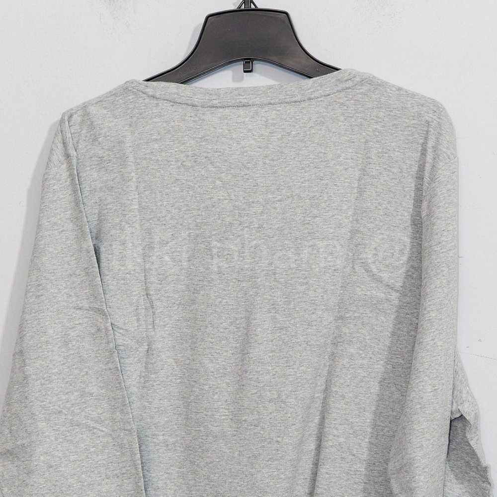 Kirkland Signature Ladies'  Slub Tee in Gray - Picture 5 of 5